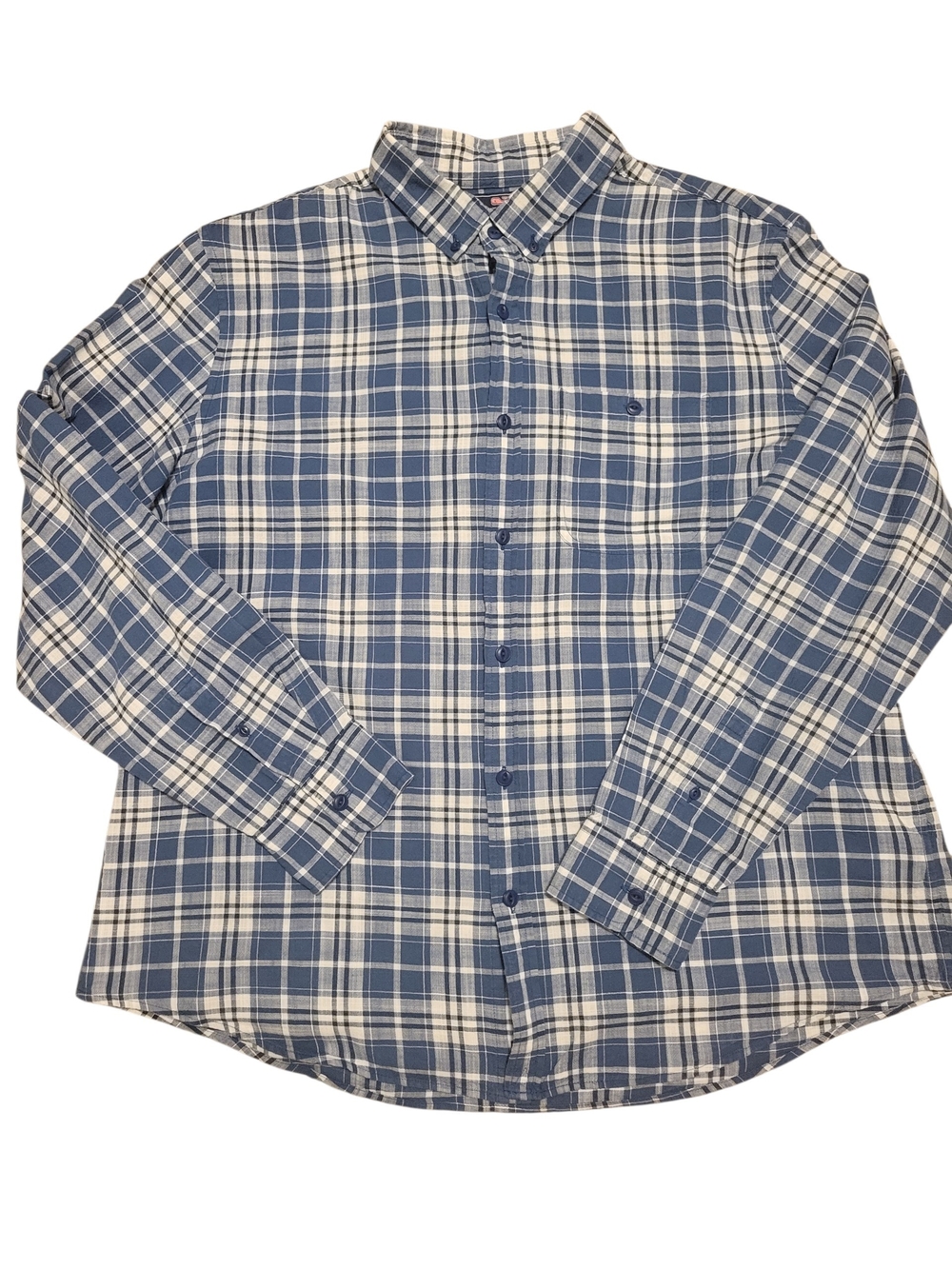 Vineyard Vines - Classic Blue Plaid Button-Down Men's Shirt